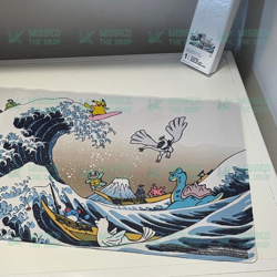 🌊Pokemon TCG Great Wave Playmat🔥Brand New Pokemon Center Exclusive✅FastP+P📦 - Image 1