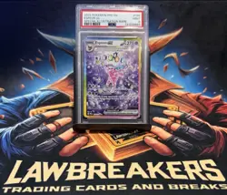 Espeon Ex 2025 Pokemon SV Prismatic Evolutions SIR - PRE EN #155 PSA 9 Mint - Image 1