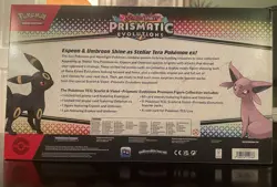 New 2025 POKEMON TCG: Prismatic Evolutions (SV8.5) Premium Figure Collection Box - Image 2