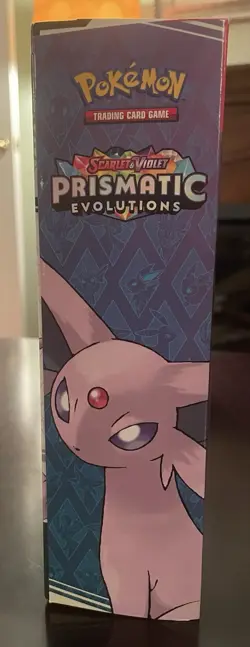 New 2025 POKEMON TCG: Prismatic Evolutions (SV8.5) Premium Figure Collection Box - Image 3
