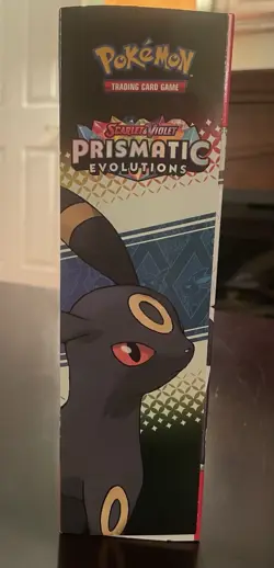 New 2025 POKEMON TCG: Prismatic Evolutions (SV8.5) Premium Figure Collection Box - Image 4