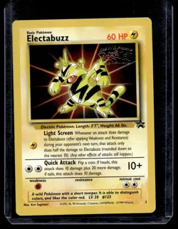 Pokemon tcg WoTC Promo Electabuzz (Movie Promo) #02/53 - Image 1