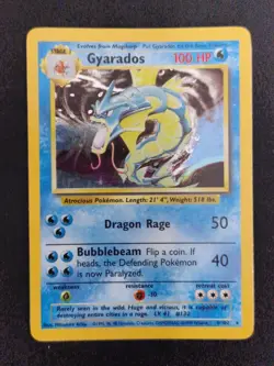 Pokemon Gyarados Base Set N.6 English Version NO 1st Edition - Image 1