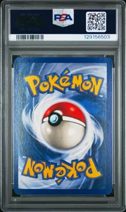 PSA 8 NM-MT Ninetales Base Set Holo Vintage Unlimited 1999 WOTC Pokemon 12/102 - Image 2