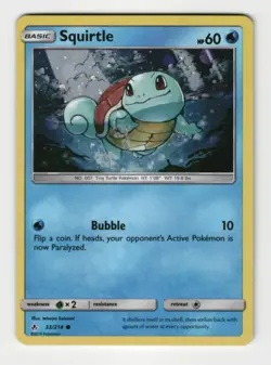 Squirtle 33/214 Cosmos Holo Promo Unbroken Bonds Pokemon LP - Image 1