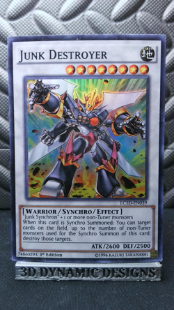 | Yugioh Junk Destroyer LC5D-EN039 1st Super Legendary Collection 5Ds PL 🔥 | - Image 1