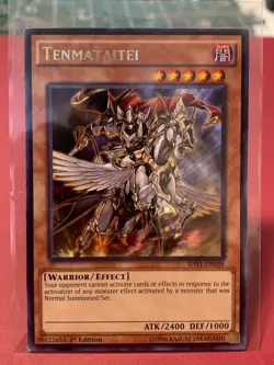 Tenmataitei SHVI-EN038 First Edition Rare LP Yugioh - Image 1