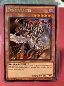 Tenmataitei SHVI-EN038 First Edition Rare LP Yugioh - Image 2