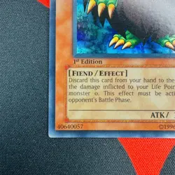 Yu-Gi-Oh! Kuriboh MRD-071 1st Edition Super Rare Asian English LP EX - Image 4