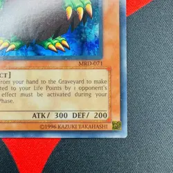 Yu-Gi-Oh! Kuriboh MRD-071 1st Edition Super Rare Asian English LP EX - Image 5