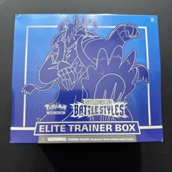 Pokemon TCG Sword & Shield 5 Battle Styles Elite Trainer Box Card Game 820650808357 - Image 1