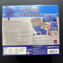 Pokemon TCG Sword & Shield 5 Battle Styles Elite Trainer Box Card Game 820650808357 - Image 2