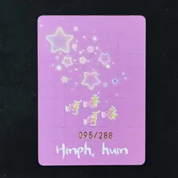 Goddess Story-Hmph hun-Anime Waifu Card - Image 2