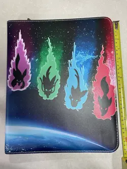 Card Binder for Pokemon Cards Holder Fits 900 Cards w/ 50 Removable Sleeves - Image 1