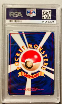 Pokemon Card Clefairy No. 035 No Rarity Symbol 1st Edition Base Set PSA 9 MINT - Image 2