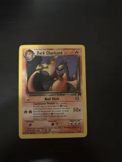 Dark Charizard 21/82 Team Rocket 1st Edition Pokemon Card One Owner - Image 1