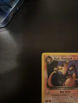 Dark Charizard 21/82 Team Rocket 1st Edition Pokemon Card One Owner - Image 3
