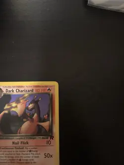 Dark Charizard 21/82 Team Rocket 1st Edition Pokemon Card One Owner - Image 4