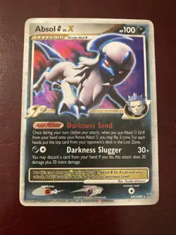 Absol G Lv.X 141/147 Supreme Victors Holo English Pokemon TCG Card NM Near Mint - Image 1