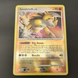 Sandslash Pokemon Trading Card Supreme Victors Reverse Holo #42 Rare - Image 1
