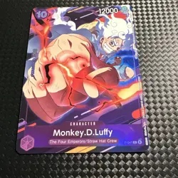 Monkey.D.Luffy (BANDAI CARD GAMES Fest 23-24) P-041 English Promo Emotion - Image 1
