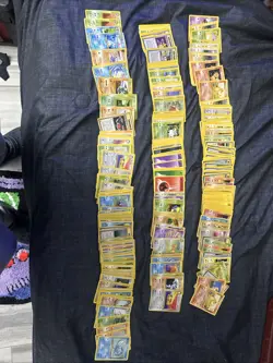 Lot Over 300 Vintage Foreign Pokemon TCG Cards All Types Of Languages - Image 1