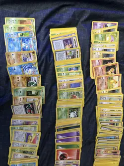 Lot Over 300 Vintage Foreign Pokemon TCG Cards All Types Of Languages - Image 2