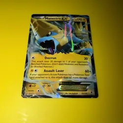 Pokemon Card Manectric EX Ultra Rare XY - Phantom Forces 23/119 MP - Image 1
