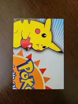 NM! (X1 DMG) Topps Pokemon Series 3 Complete Puzzle Card Set P01 - P06 Blue - Image 3