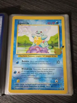 Pokemon Jumbo Card Lot Pikachu Bulbasaur Charmander Squirtle Celebration Binder! - Image 4