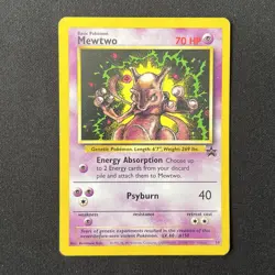 Mewtwo 14 Black Star Promo Pokemon Card - Image 2