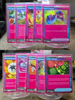 Pokemon TCG Scarlett & Violet Ace Spec Bundle 10 Cards - Image 1