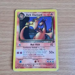 Dark Charizard (21/82) Non Holo Team Rocket Set Rare Pokemon Card! FREE P&P! - Image 1
