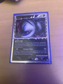 Absol Prime 91/102 Holo Ultra Rare Pokemon Card TCG Card HGSS Triumphant (MP) - Image 1