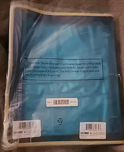 New 1999 BLOCKBUSTER - POKEMON - Clear Blue Trading Card 3-Ring Zipper Binder - Image 2
