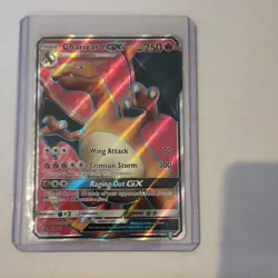 Pokemon TCG Charizard GX SM60 Full Art Holo Promo SM Promo Card - Image 1