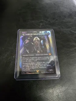 Sephiroth, Fabled SOLDIER (0317) (Borderless) Final Fantasy Foil - Image 1