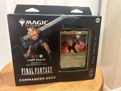 MTG Final Fantasy VII Commander Deck ~ Limit Break NIB W/ COLLECTOR BOOSTER PACK - Image 1