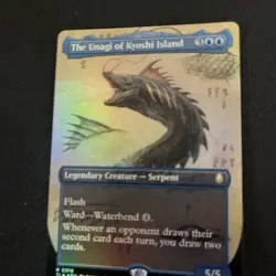 The Unagi of Kyoshi Island (Borderless) Avatar: The Last Airbender Foil - Image 1