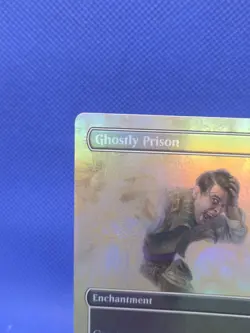 Magic the Gathering Special Guests Ghostly Prison #0019 Borderless Foil Mythic - Image 3