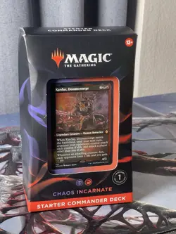 MAGIC: THE GATHERING Starter Commander Deck - Chaos Incarnate (Black-Red) - NEW - Image 1