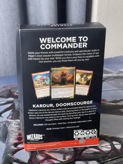 MAGIC: THE GATHERING Starter Commander Deck - Chaos Incarnate (Black-Red) - NEW - Image 2