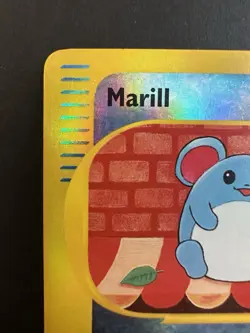 Marill 53/147 2002 Reverse Holo Pokemon Card TCG Lightly Played Aquapolis - Image 2