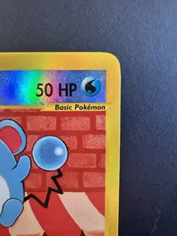 Marill 53/147 2002 Reverse Holo Pokemon Card TCG Lightly Played Aquapolis - Image 3