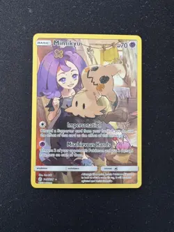 Pokemon TCG Mimikyu Cosmic Eclipse 245/236 NM Condition - Image 1