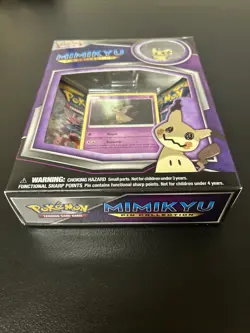 POKEMON TCG Mimikyu Premium PIN Collection Factory Sealed Box-3 Booster Packs - Image 2