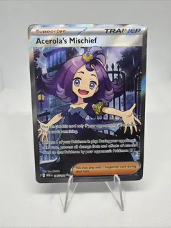Pokemon Mega Evolution Acerola's Mischief Ultra Rate Full Art 165/132 - Image 1