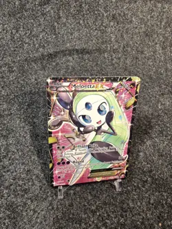 Pokemon TCG Black White Legendary Treasures Meloetta EX Full Art RC25 Light Play - Image 3