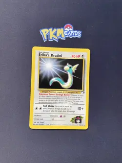 Pokemon TCG Erika's Dratini Gym Heroes 42/132 Regular LP. - Image 1
