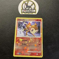 Pokemon TCG : POP SERIES 8 PROMO CRACKED ICE REVERSE HOLO - CHIMCHAR 12/17 VLP - Image 1